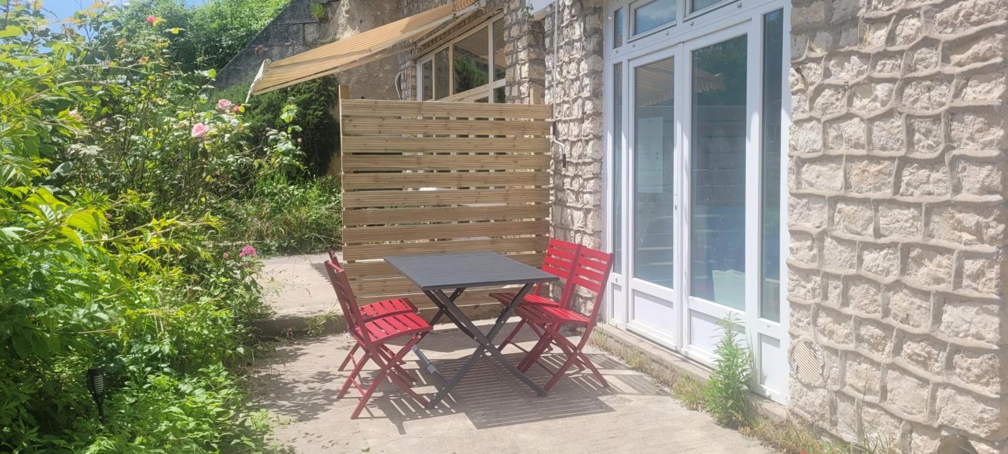 Apartamento Troglodyte Baths Saint-Étienne-de-Chigny Exterior foto