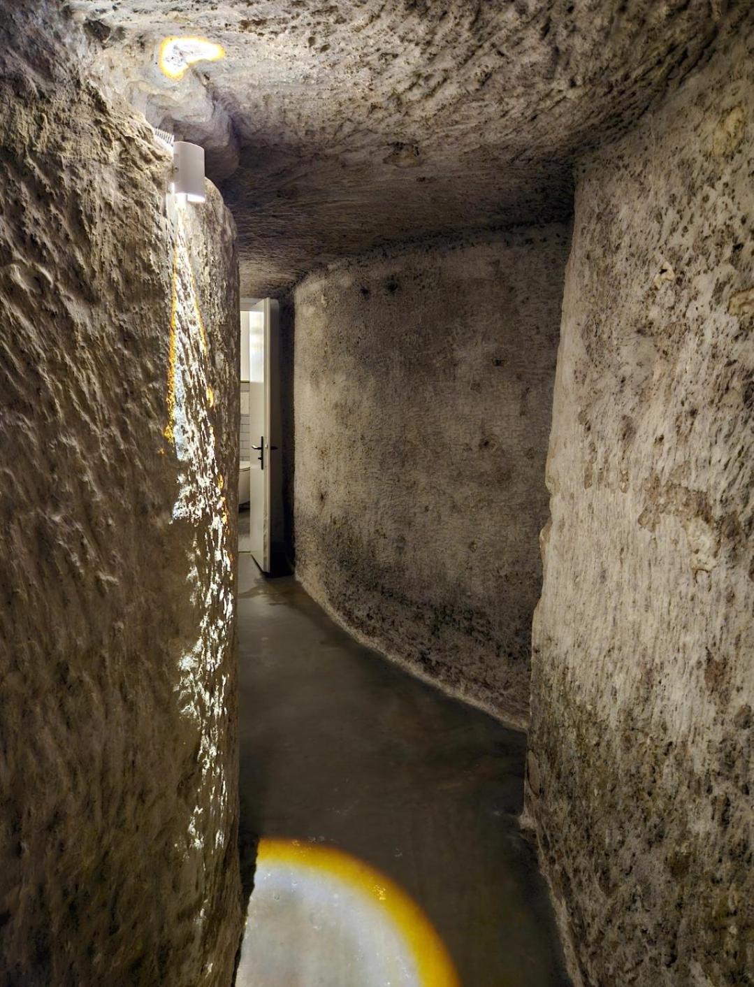 Apartamento Troglodyte Baths Saint-Étienne-de-Chigny Exterior foto